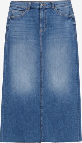 Bershka Skirt in Blue: front