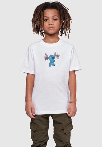 ABSOLUTE CULT Shirt 'Lilo And Stitch - Little Devils' in Weiß: predná strana