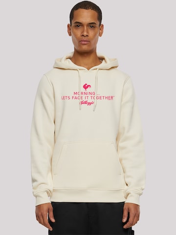 Pull-over F4NT4STIC en beige : devant