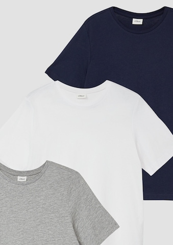 T-Shirt s.Oliver en bleu