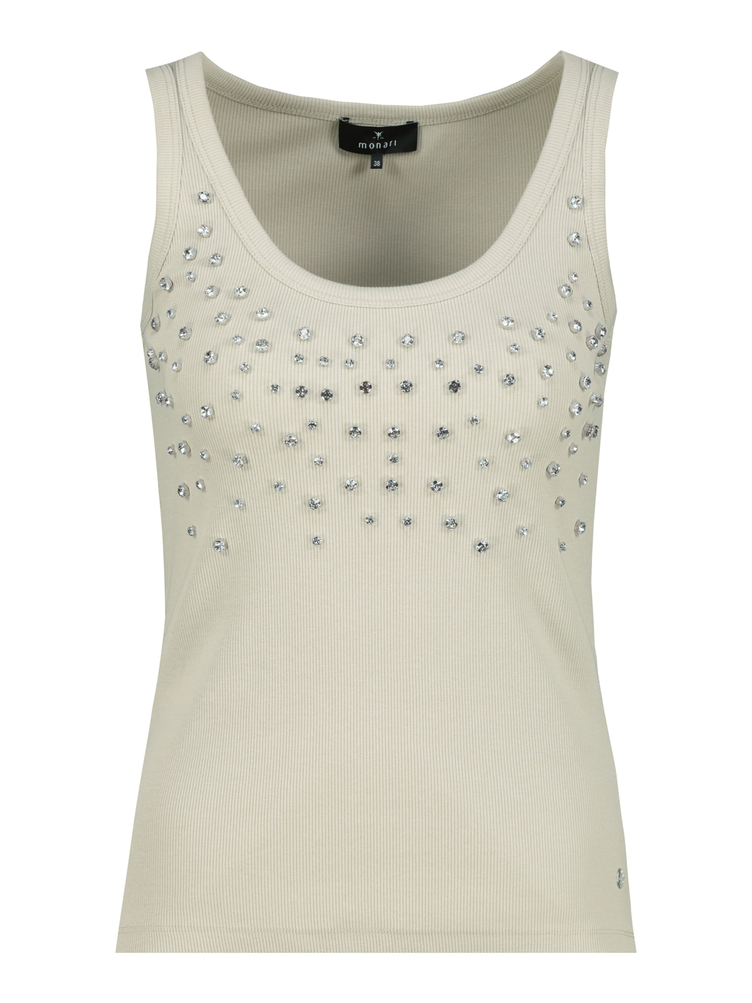 monari - Top en verde: frente