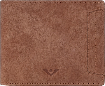 VOi Wallet 'NEMO' in Brown: front
