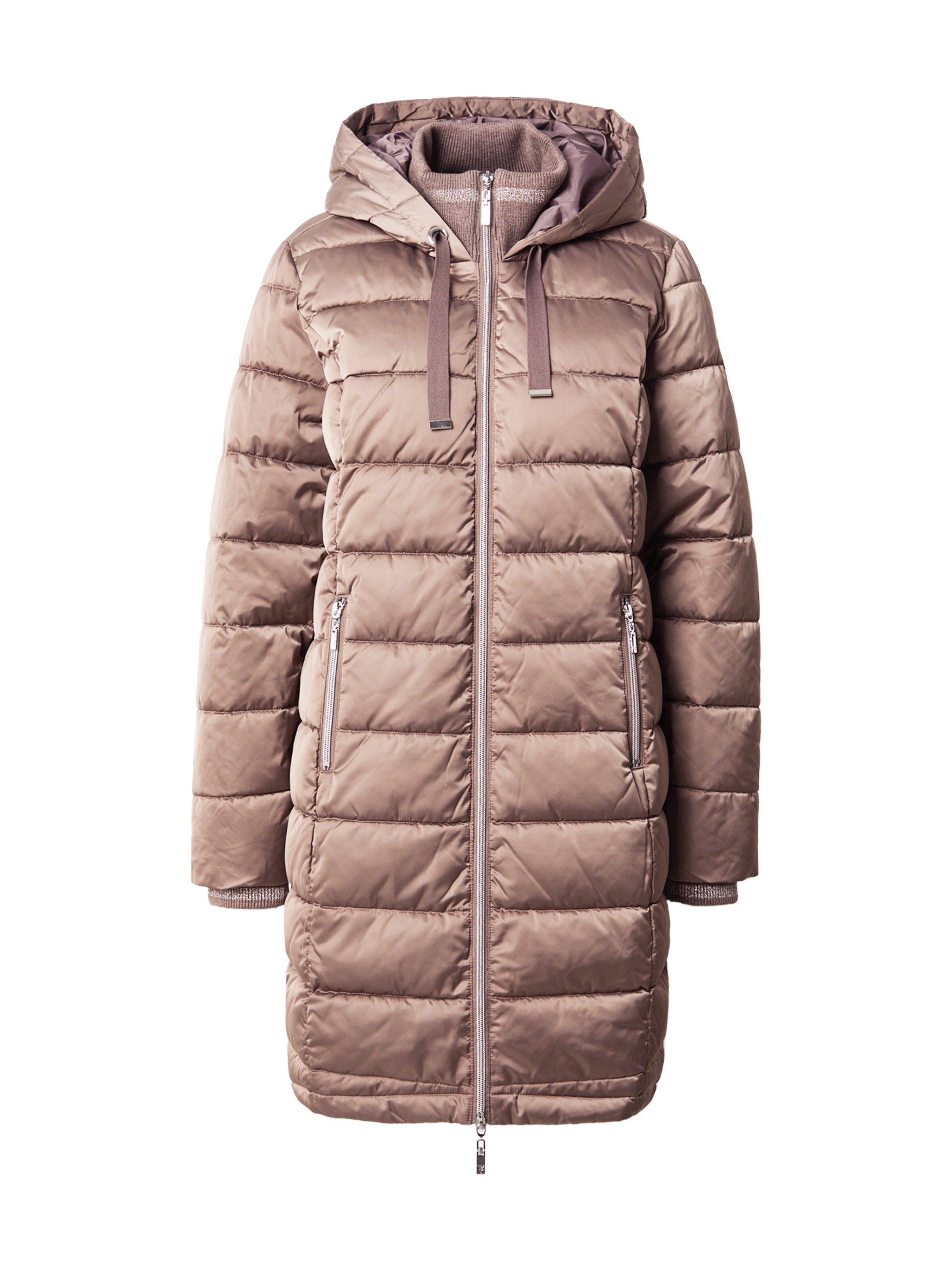 Manteau d’hiver monari en gris : devant