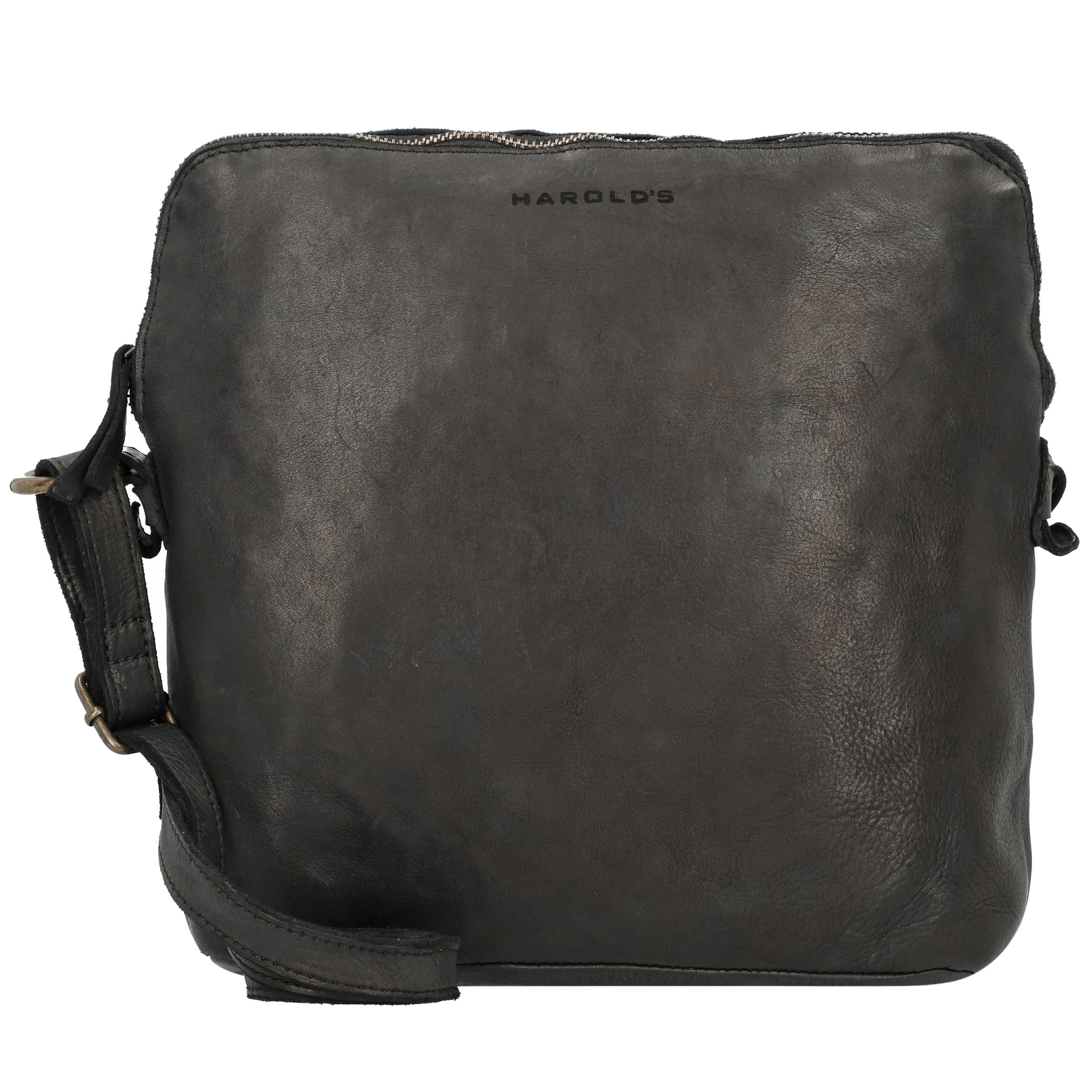 Harold's Schoudertas in Zwart: voorkant