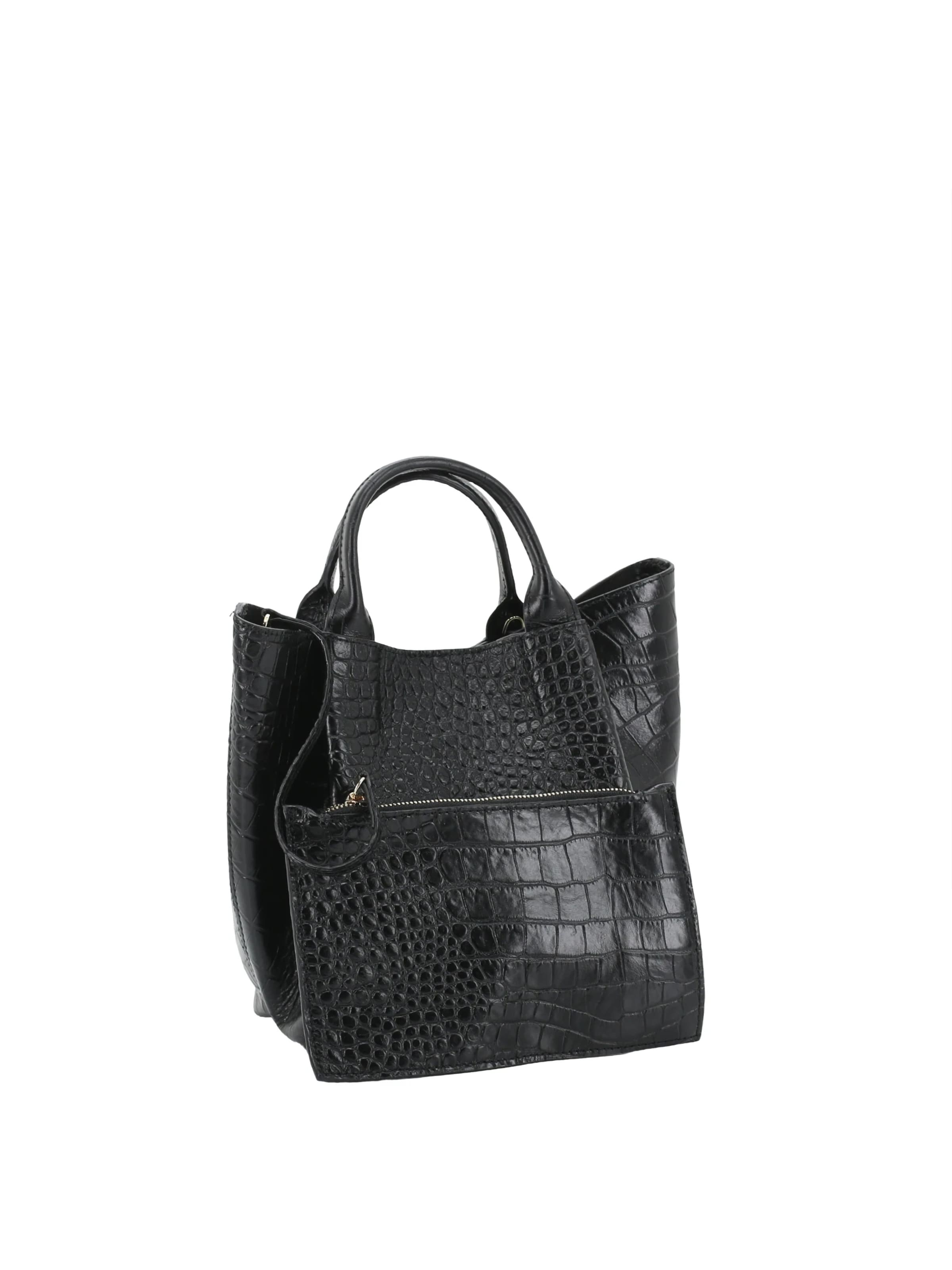 ABRO Shopper 'ESSENITAL' in Black