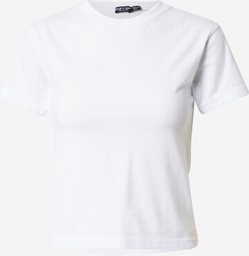 Nasty Gal T-shirt i vit: framsida