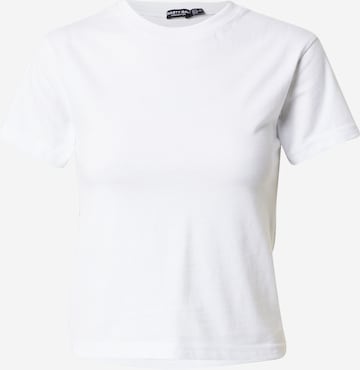 Nasty Gal Shirt in White: front