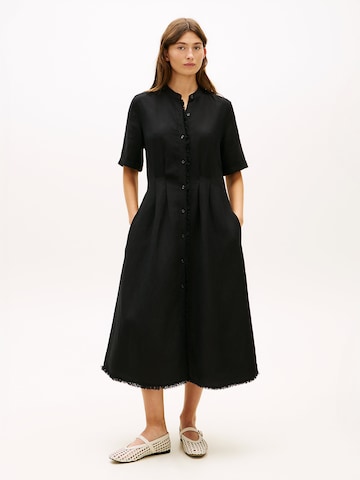 TOMMY HILFIGER Blousejurk in Zwart: voorkant