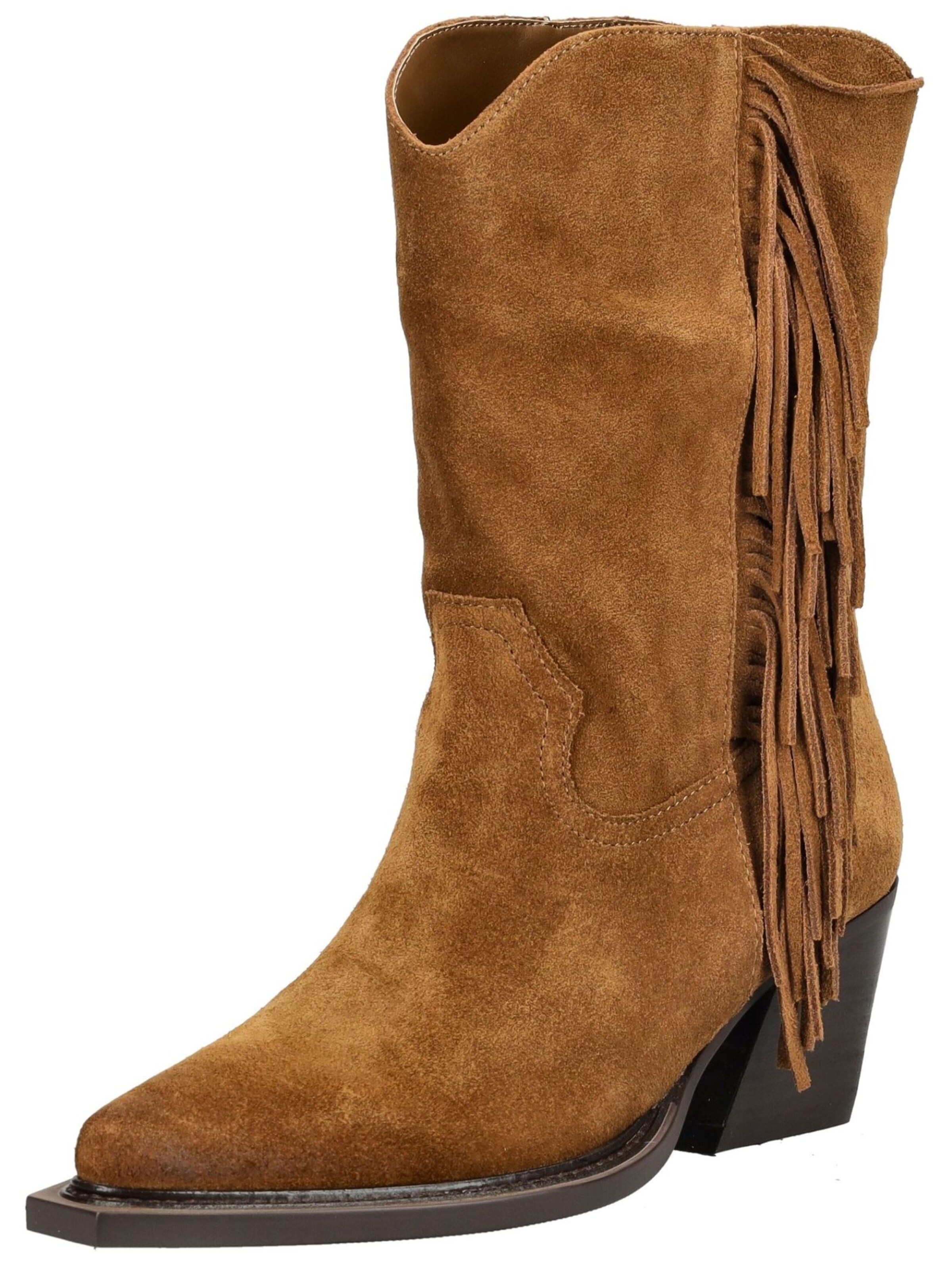 INUOVO Cowboy boot in Brown: front