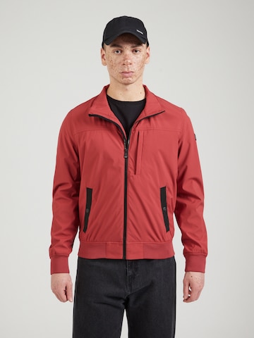 Giacca di mezza stagione di s.Oliver in rosso: frontale