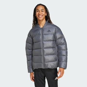 ADIDAS SPORTSWEAR Sportjas 'Essentials' in Grijs: voorkant