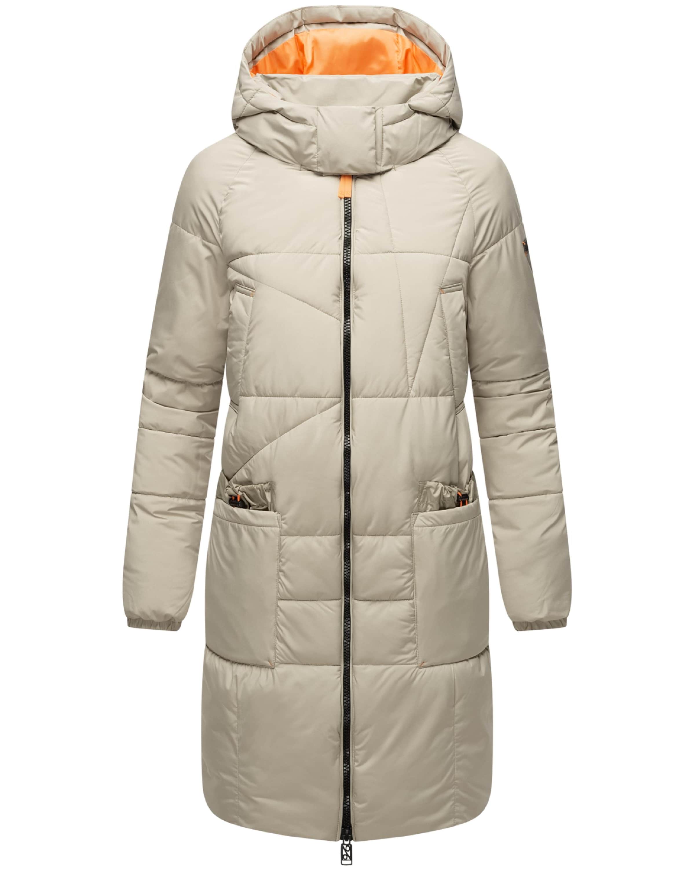 NAVAHOO Winter coat 'Bliblablubb 14' in Grey: front