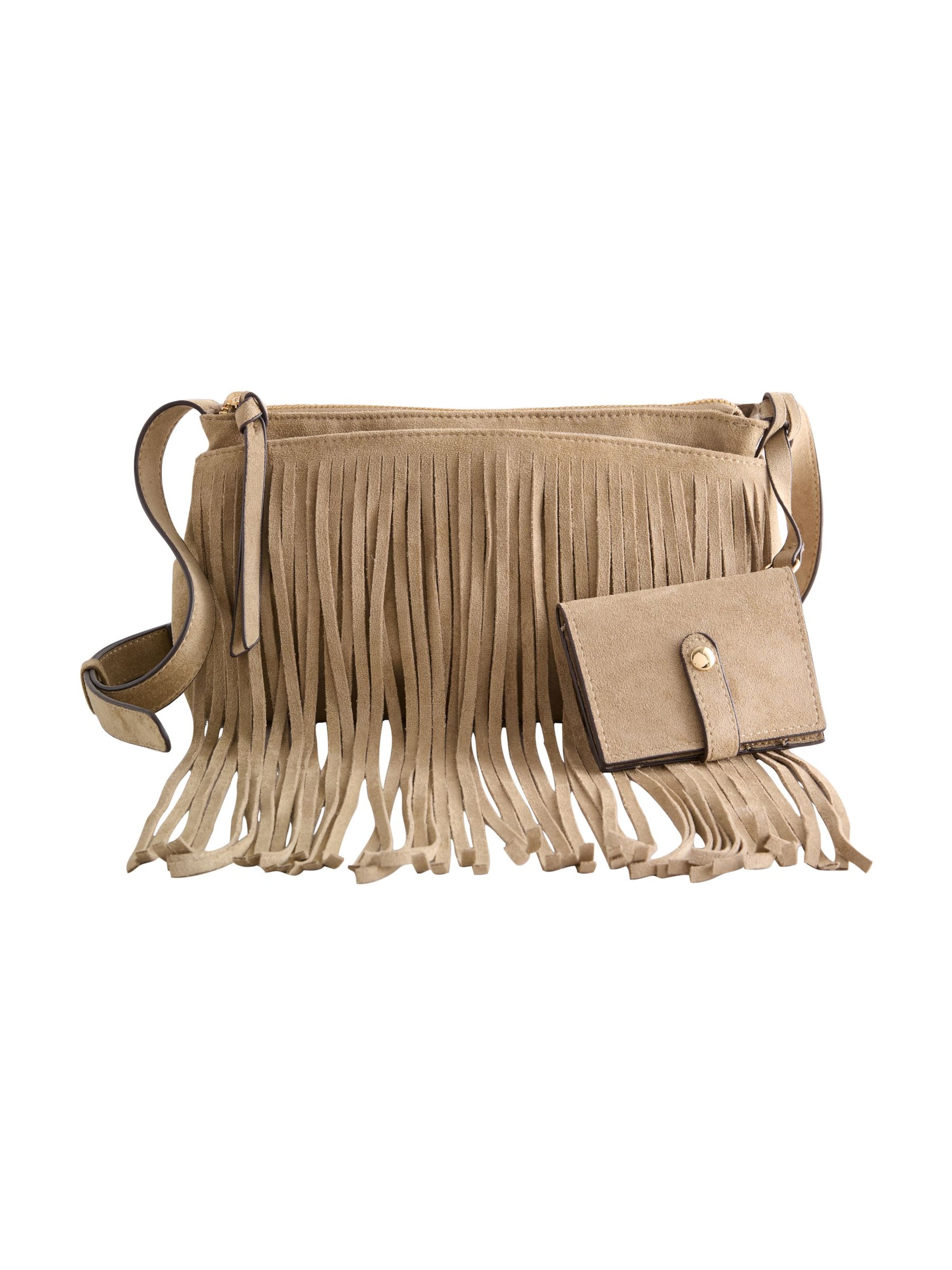 Next - Bolso de hombro en gris: frente