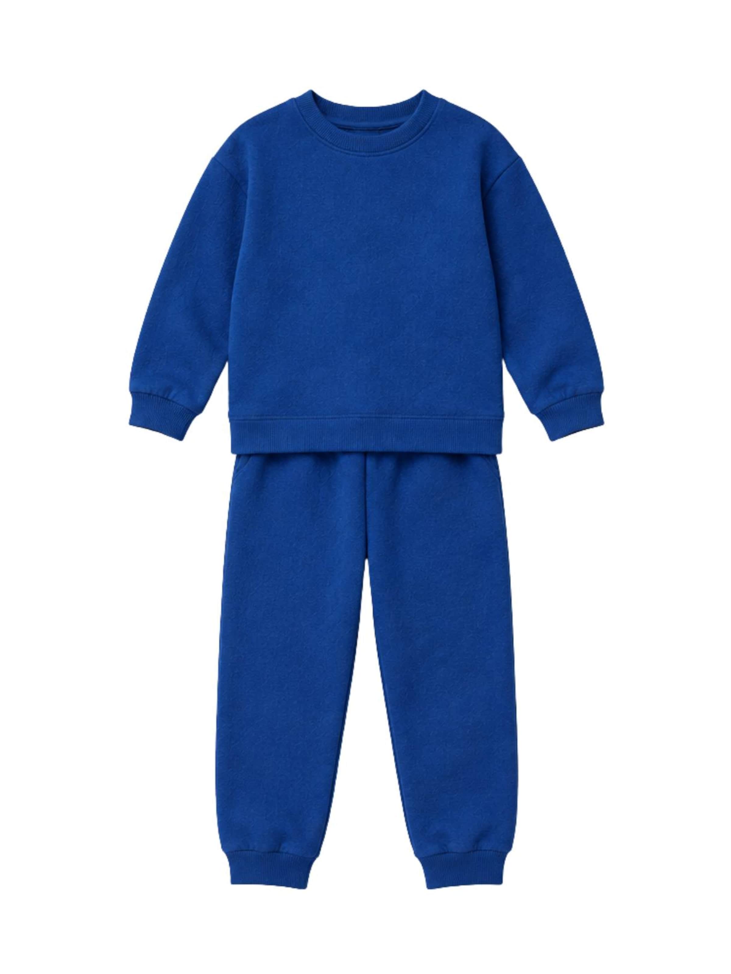 LOUIS LECLER Joggingpak 'Sofia' in Blauw: voorkant