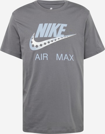 Nike Sportswear - Camisa 'DAY FUTURA' em cinzento: frente