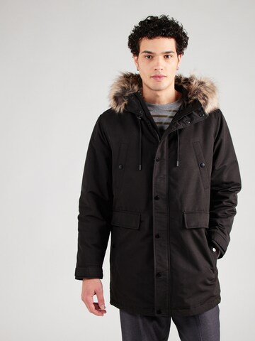 Parka di mezza stagione 'ONSDREW' di Only & Sons in nero: frontale