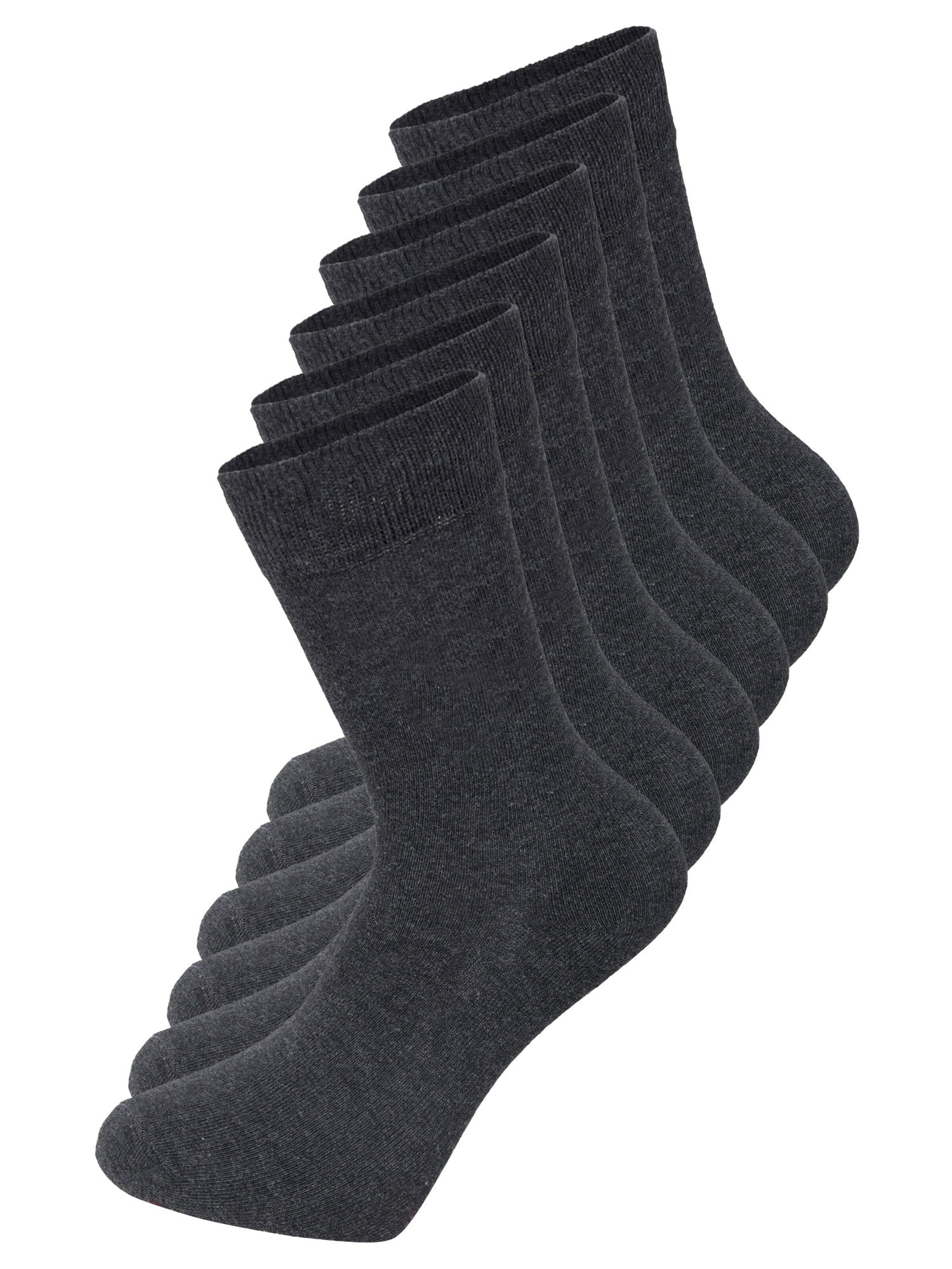 Chaussettes 'LV-904 Übergrößen' Lavecchia en gris : devant