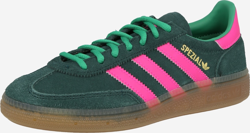 ADIDAS ORIGINALS Sneakers 'HANDBALL SPEZIAL' in Donkergroen | ABOUT YOU
