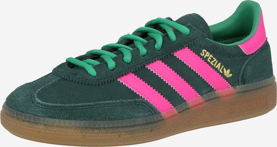 ADIDAS ORIGINALS Sneakers 'HANDBALL SPEZIAL' in Donkergroen | ABOUT YOU
