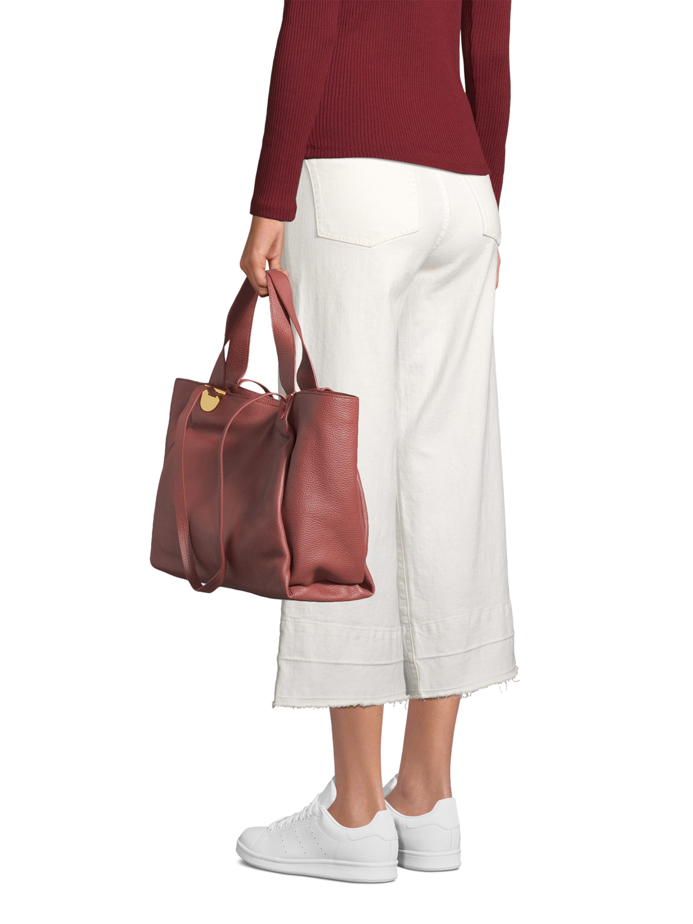 Coccinelle Μεγάλη τσάντα 'OLIVER' σε κόκκινο