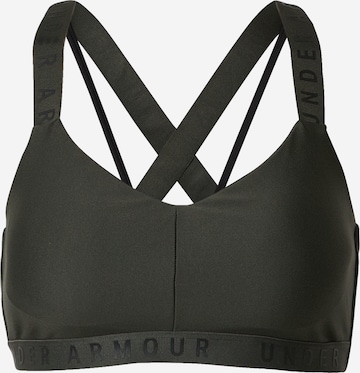 Regular Soutien-gorge de sport UNDER ARMOUR en vert : devant