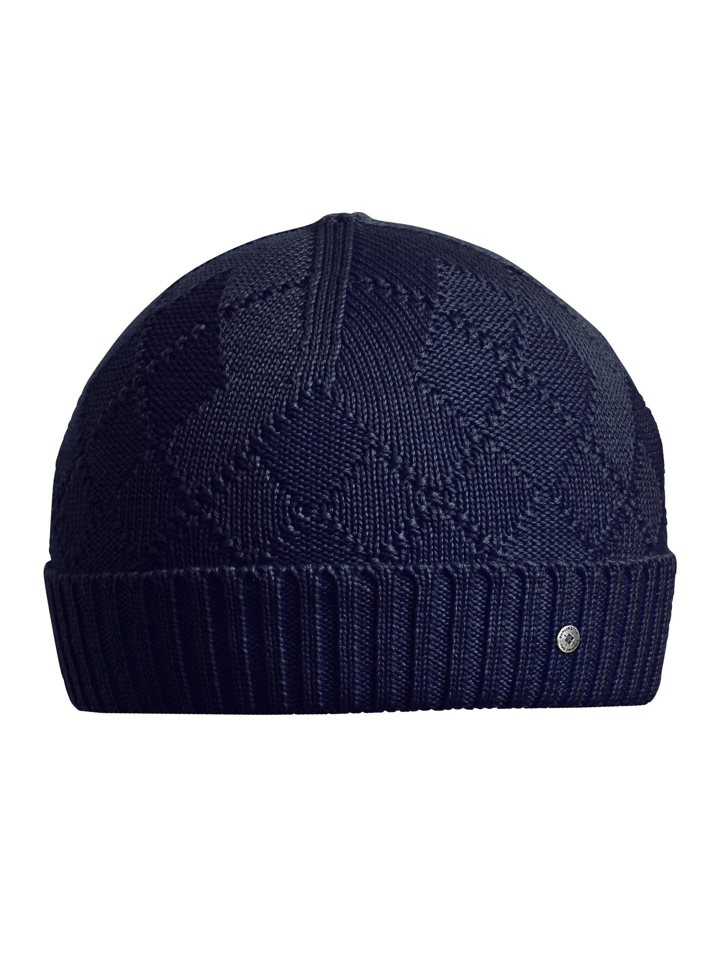 BURLINGTON Hut 'Argyle Accent'‌ in Blau: Vorderseite