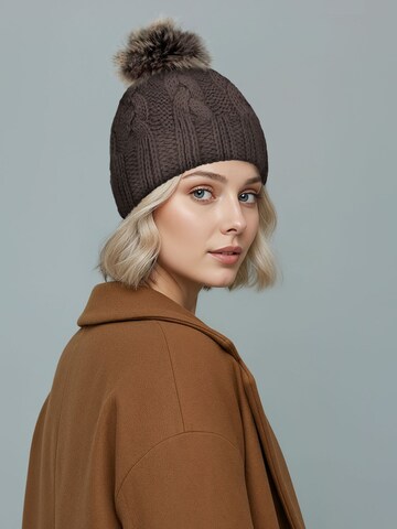 Neverless Beanie 'Katy' in Brown