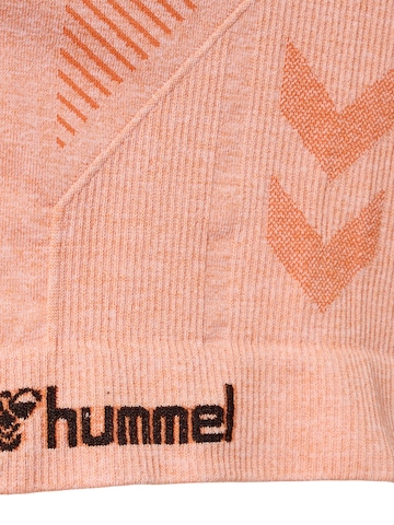 Tricou funcțional de la Hummel pe portocaliu