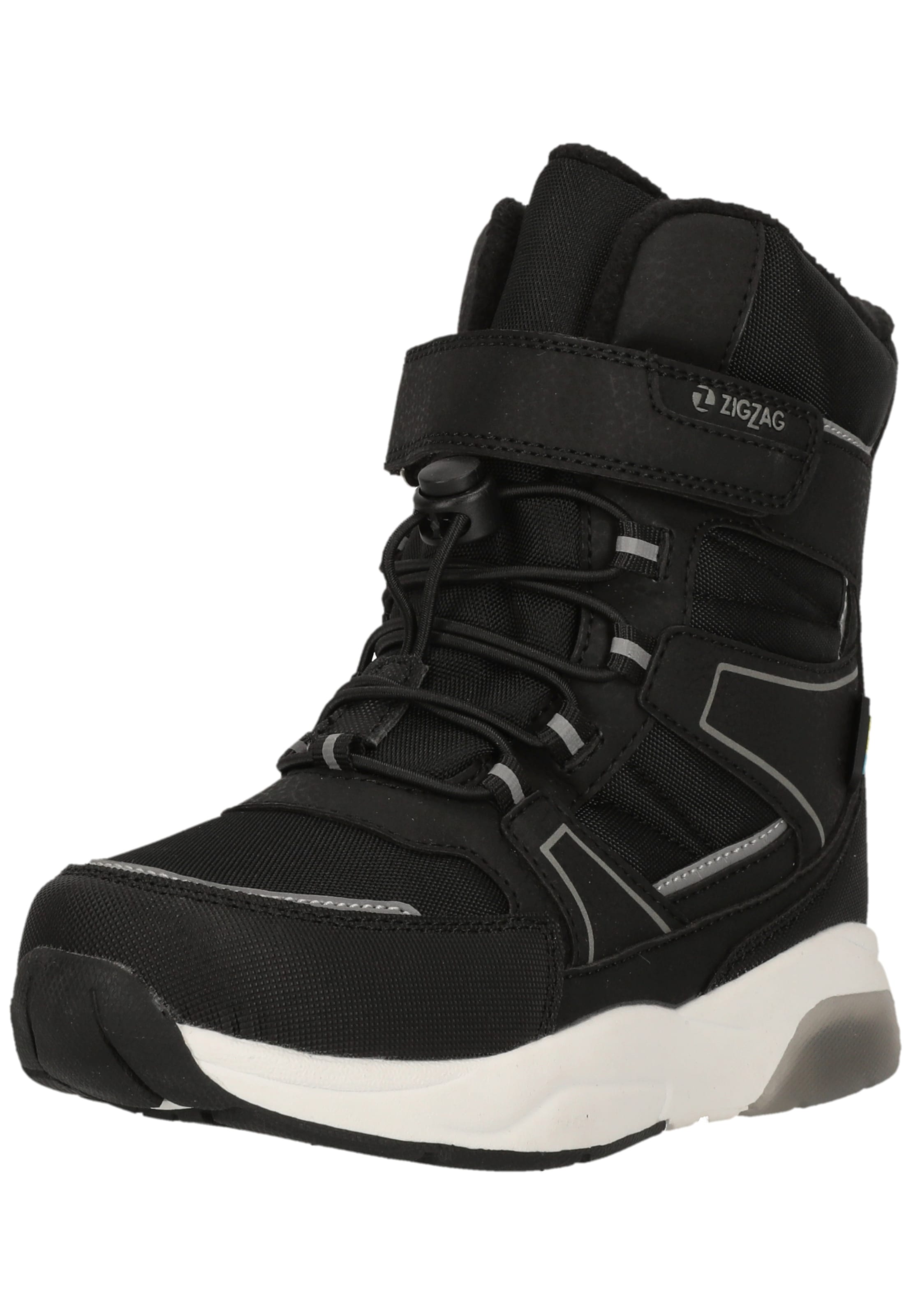 ZigZag Snow boots in Black: front