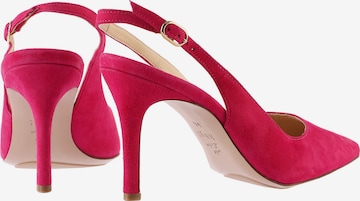 Högl Slingback Pumps 'Boulevard' in Red