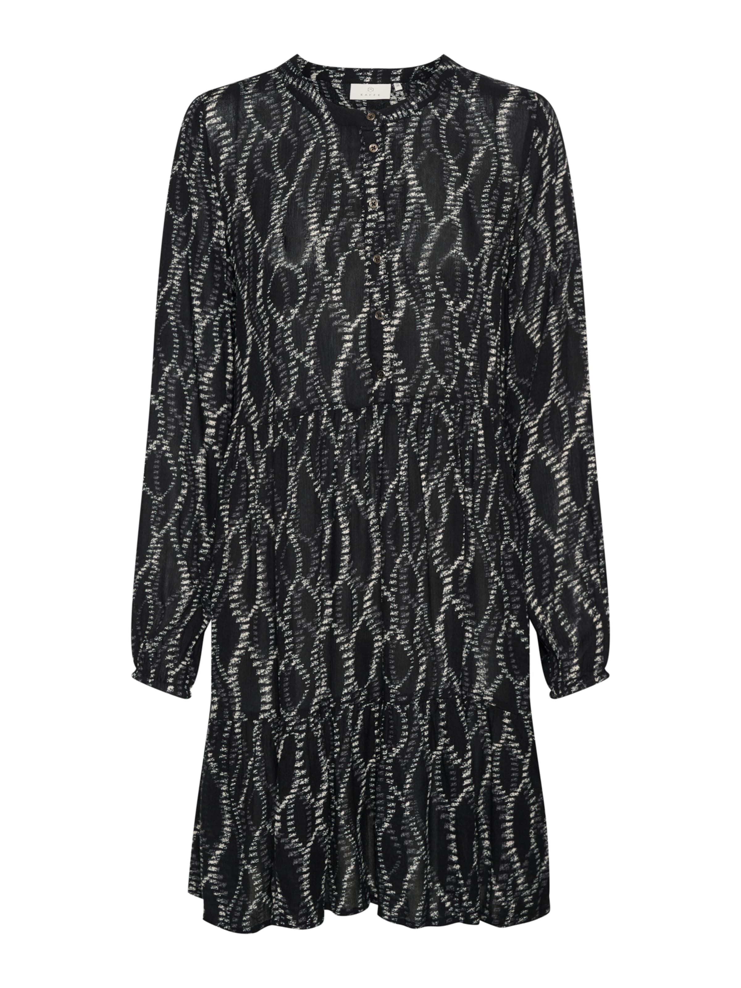 Kaffe Košeľové šaty 'KA Evity' - Čierna: predná strana