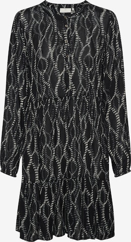 Robe-chemise 'KA Evity' Kaffe en noir : devant
