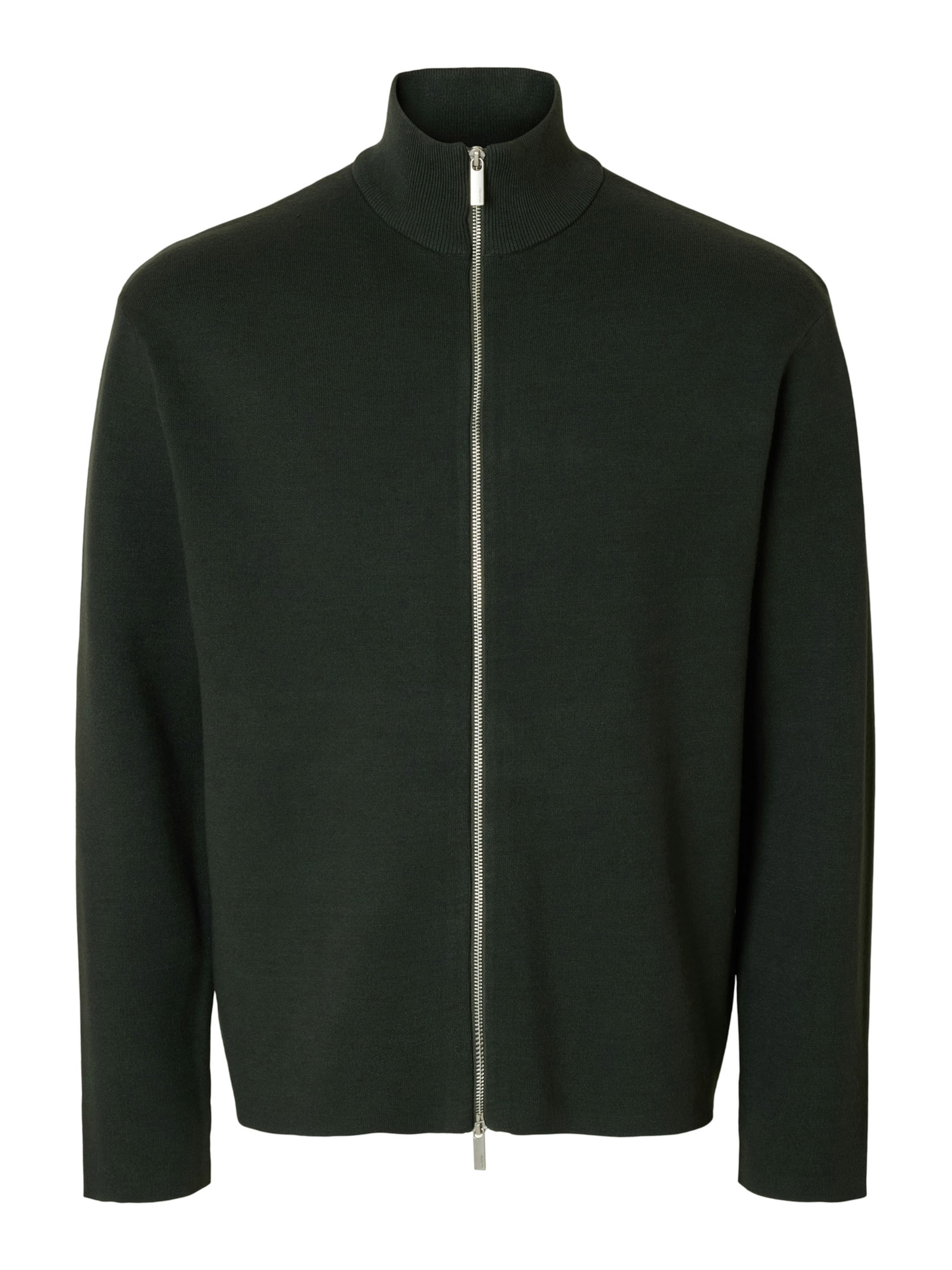 SELECTED Kardigán 'SLHTeller' - Zelená: predná strana