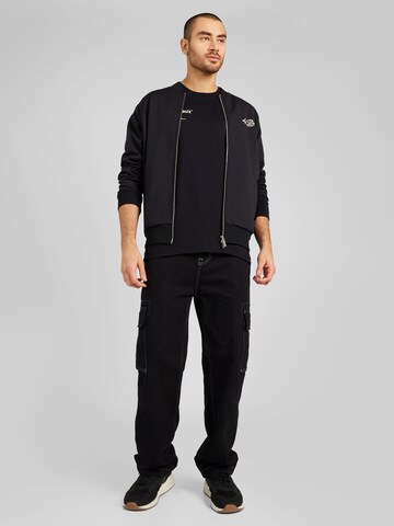 Les Deux Zip-Up Hoodie 'Sterling' in Black