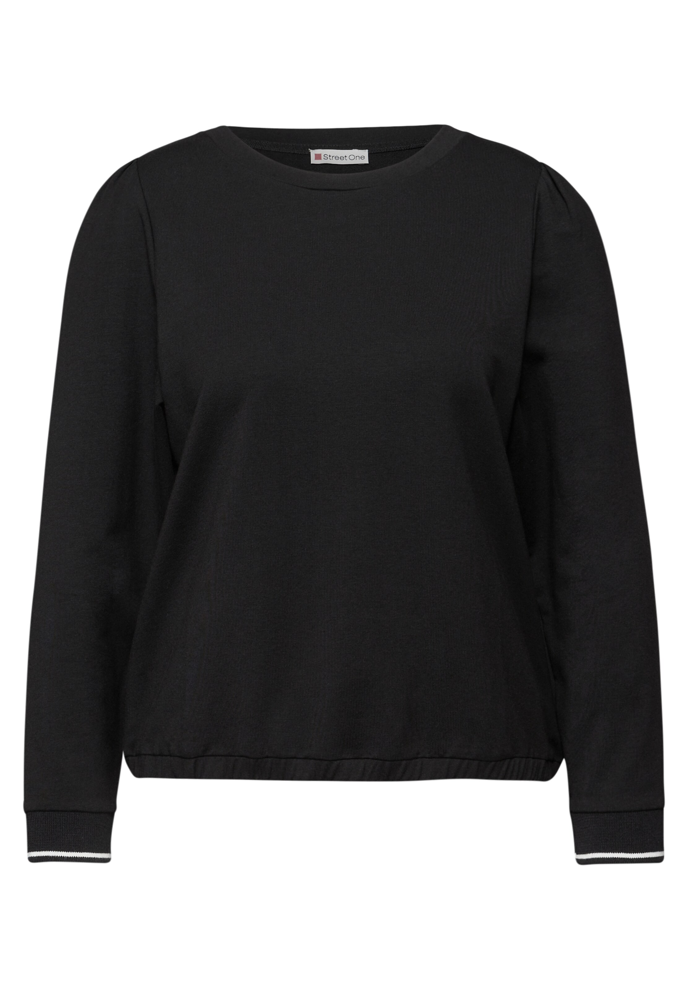 STREET ONE Shirt in Schwarz: Vorderseite