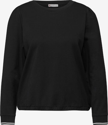 STREET ONE Shirt in Schwarz: Vorderseite