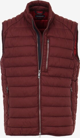 CASAMODA Vest in Red: front