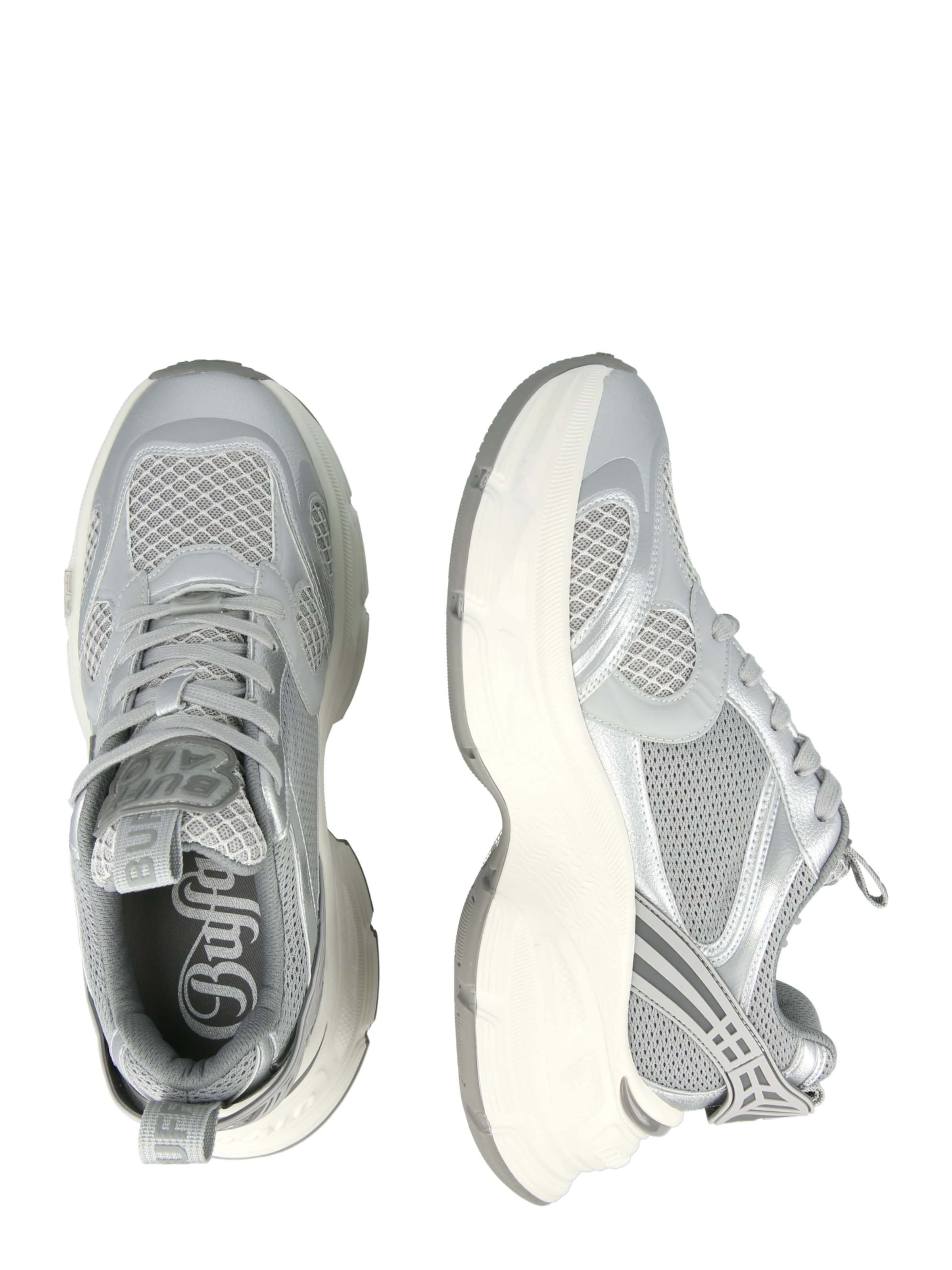 BUFFALO Σνίκερ χαμηλό 'Ridr One' σε ασημί