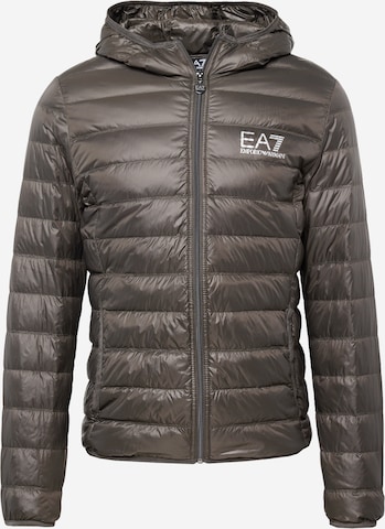 Veste d’hiver EA7 Emporio Armani en gris : devant