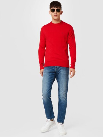 Pull-over TOMMY HILFIGER en rouge