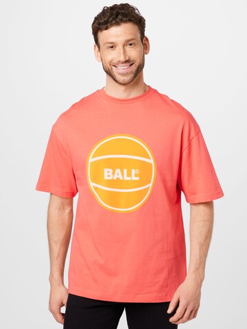 Ball Shirt in Pink: front