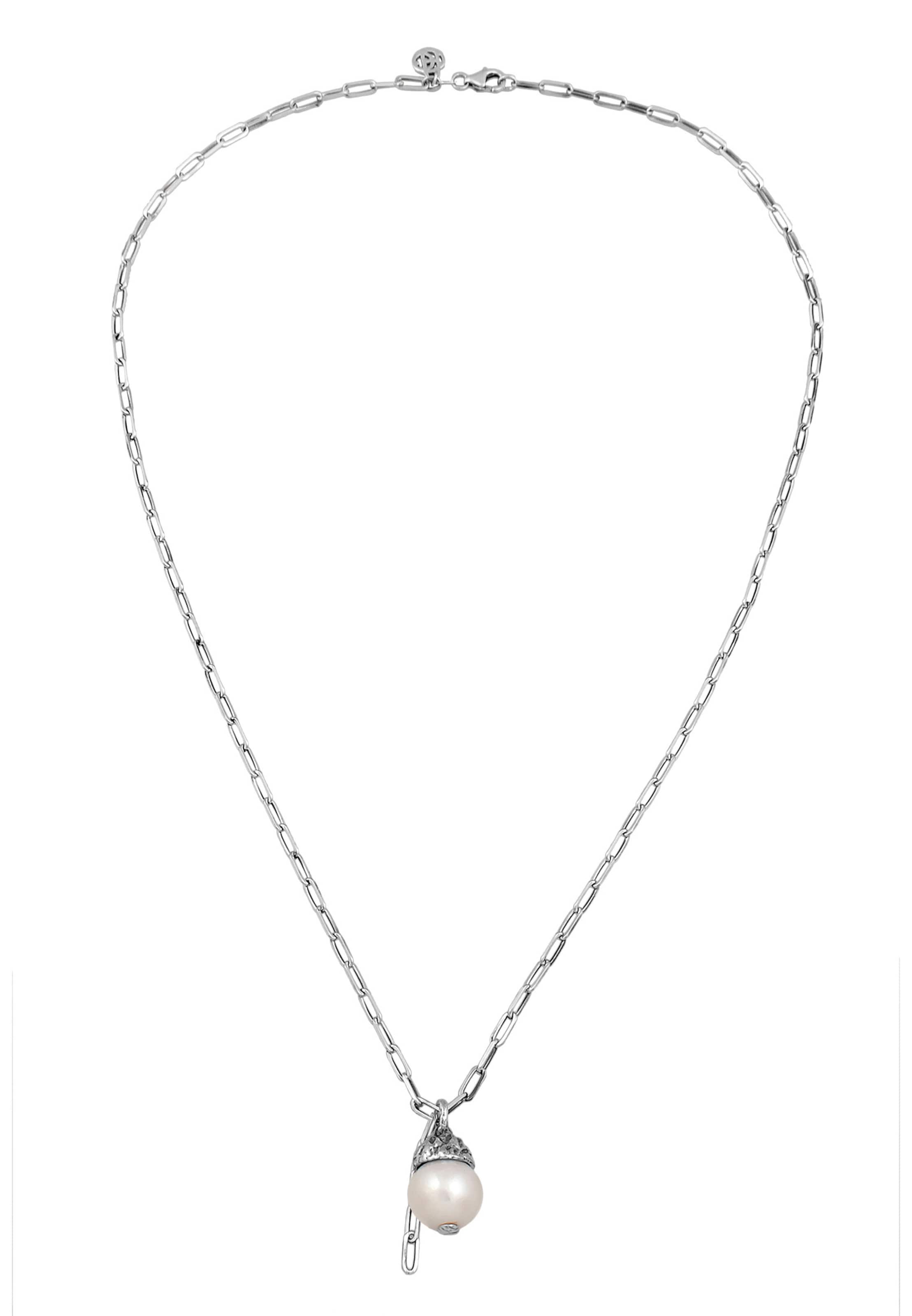 Chaîne Haze&Glory en argent : devant