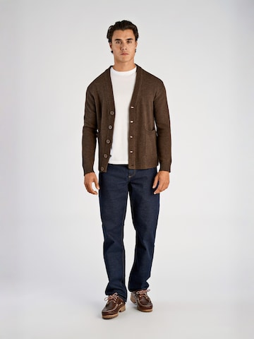 Lindbergh Gebreid vest in Bruin