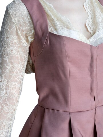 INNA.Trachten Dirndl 'Poudre rose' in Pink