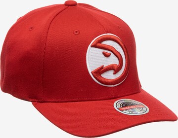 Mitchell and Ness Cap in Red: front