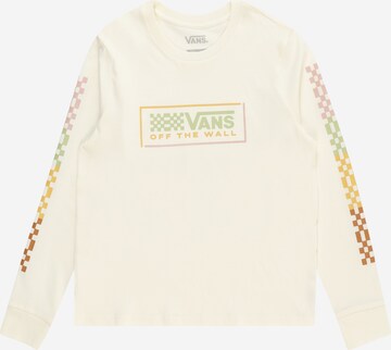 VANS Shirt in Wit: voorkant