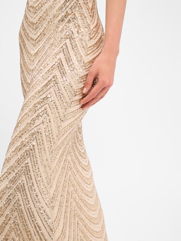 Robe de soirée Lipsy en or