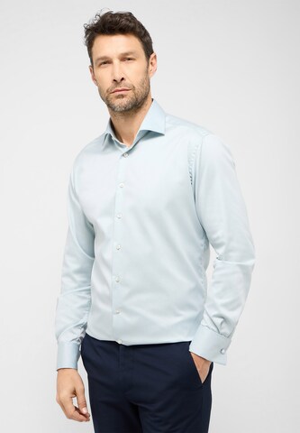 ETERNA Regular fit Business Shirt in Green: front