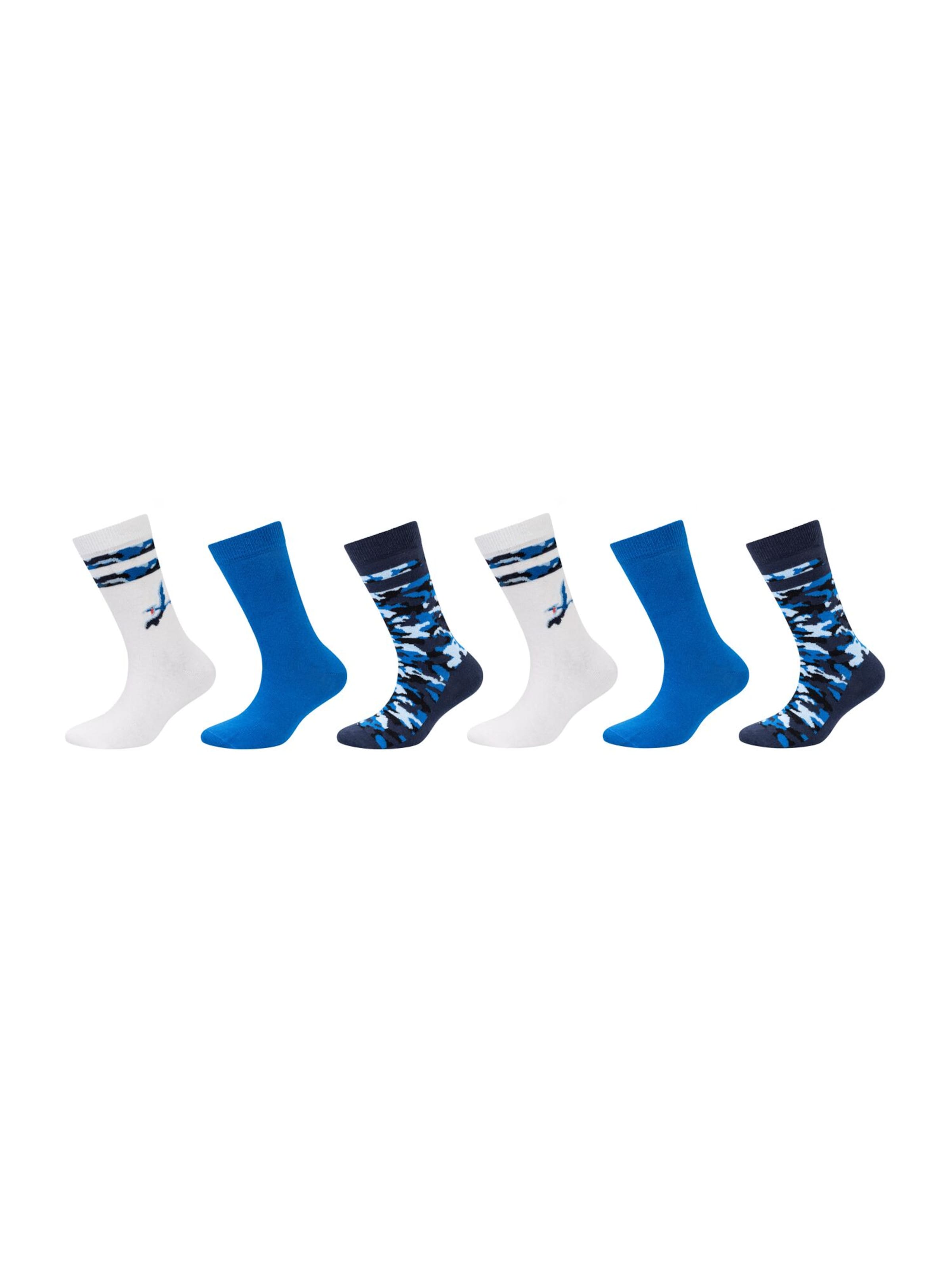 s.Oliver Socks in Blue: front