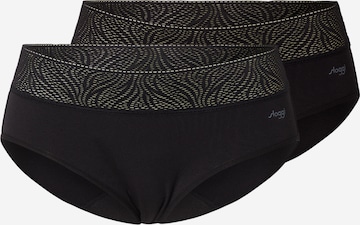 SLOGGI Slip 'Period Pants' in Schwarz: predná strana